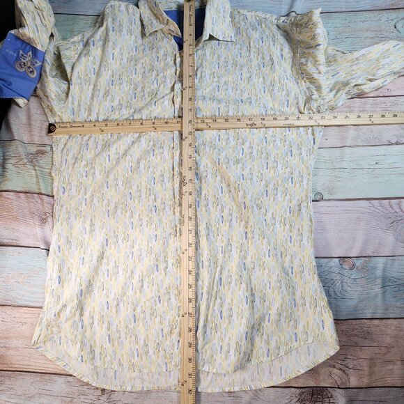 Bugatchi Uomo Mens XL Long Sleeve Button-Down Shirt, Men's XL - Picture 8 of 10